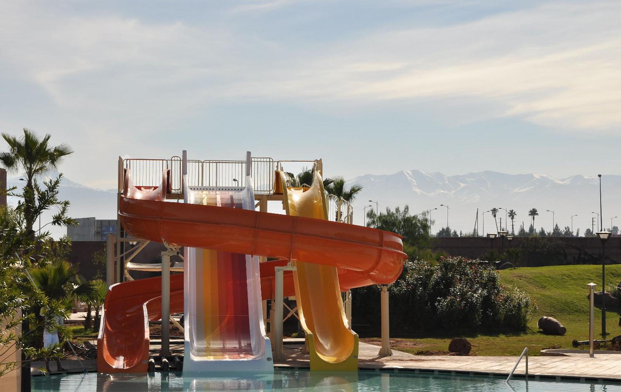 Kenzi Club Agdal Medina Hotel Lahebichate Kültér fotó The water park at the hotel