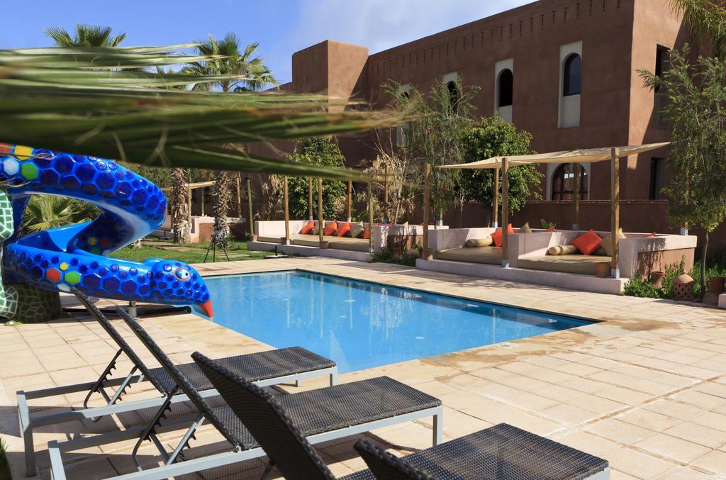 Kenzi Club Agdal Medina Hotel Lahebichate Kültér fotó The swimming pool at the hotel