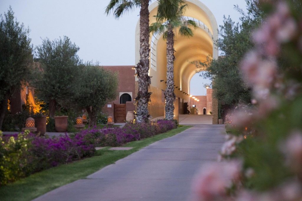 Kenzi Club Agdal Medina Hotel Lahebichate Kültér fotó The resort's main entrance